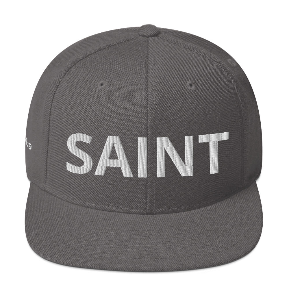 Saint Snapback Hat