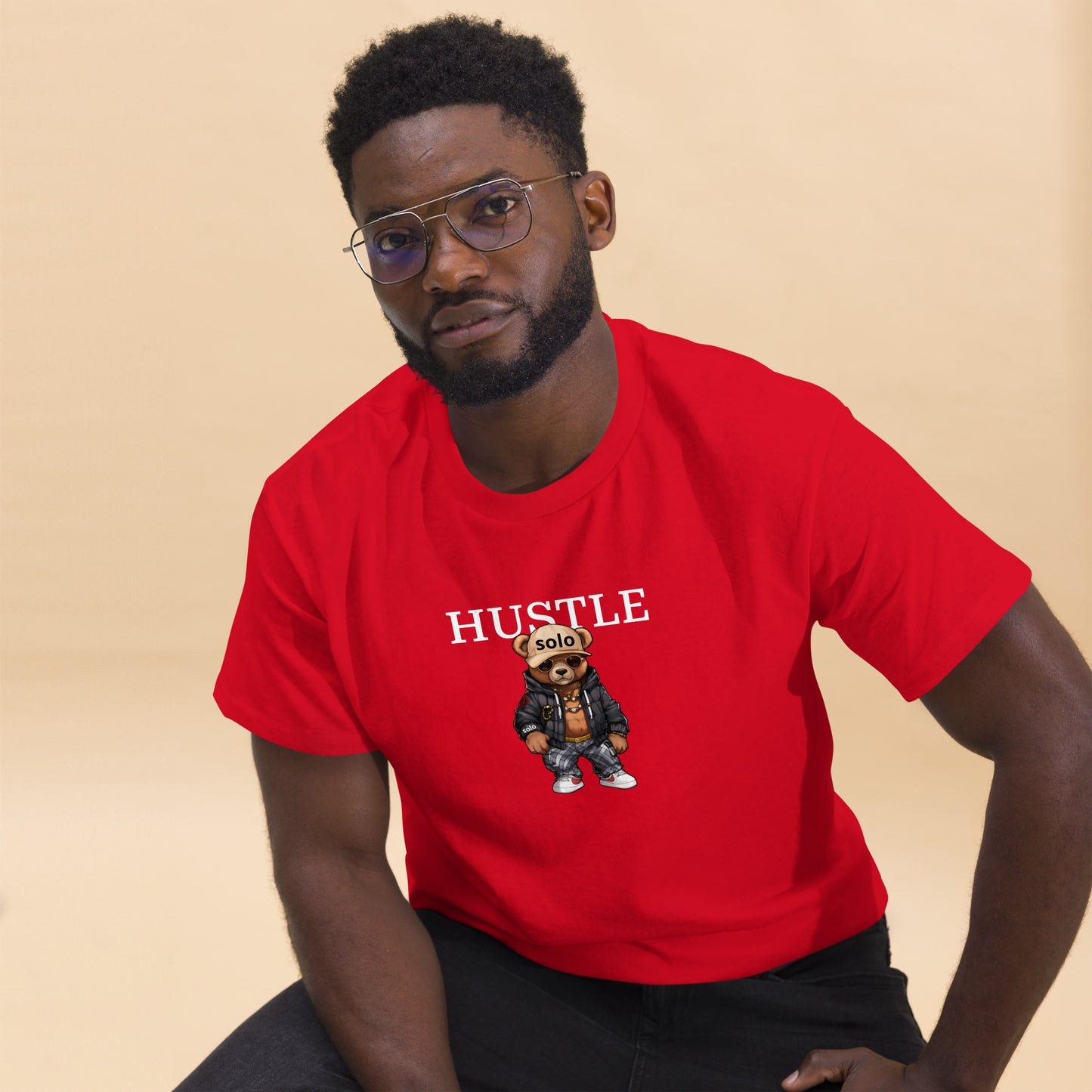 Hustle Bear t-shirt